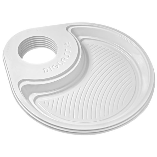 30 piatti, linea Party Monoscomparto Bianchi (55-MONO-B)