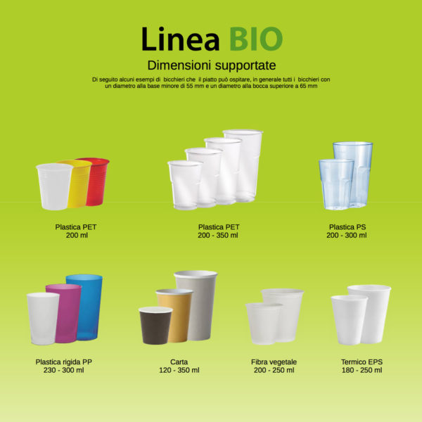 Linea BIO compostabile riciclabile
